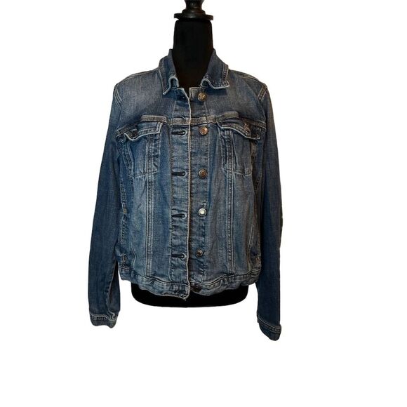 Maurices Jackets & Blazers - Maurices Women's Denim Jean Jacket Blue Size 1 Long Sleeve Casual Travel